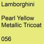 Preview: Lamborghini, Pearl Yellow Metallic Tricoat, 056.